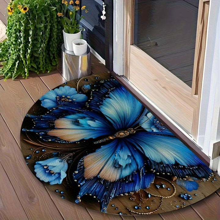 Sunflower-Themed Decorative Door Mat Stornfield