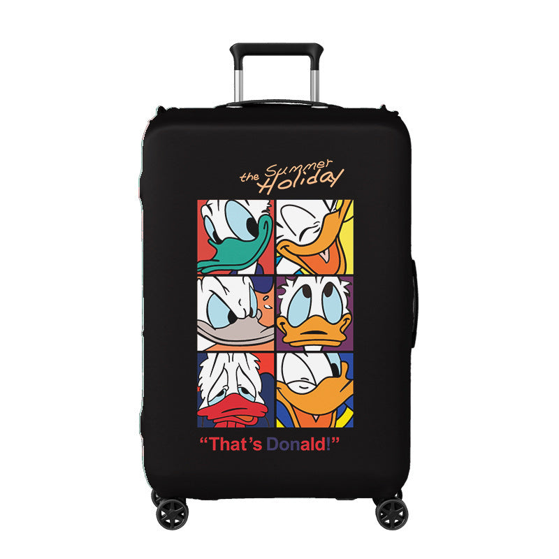 Women's hard shell suitcase with exciting travel motif Stornfield