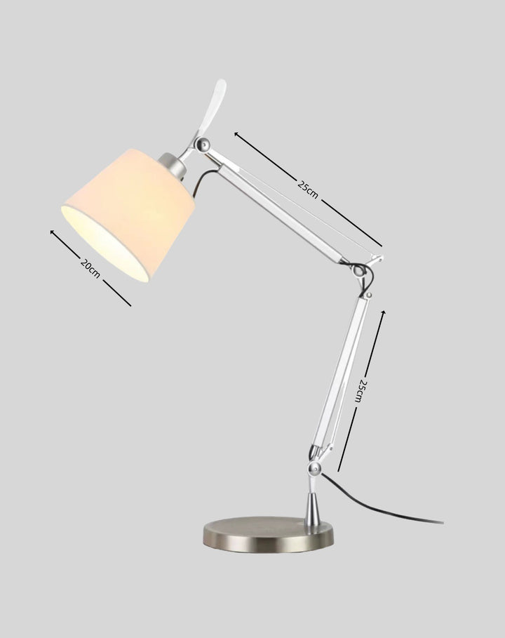 Adjustable Swing Arm Desk Lamp