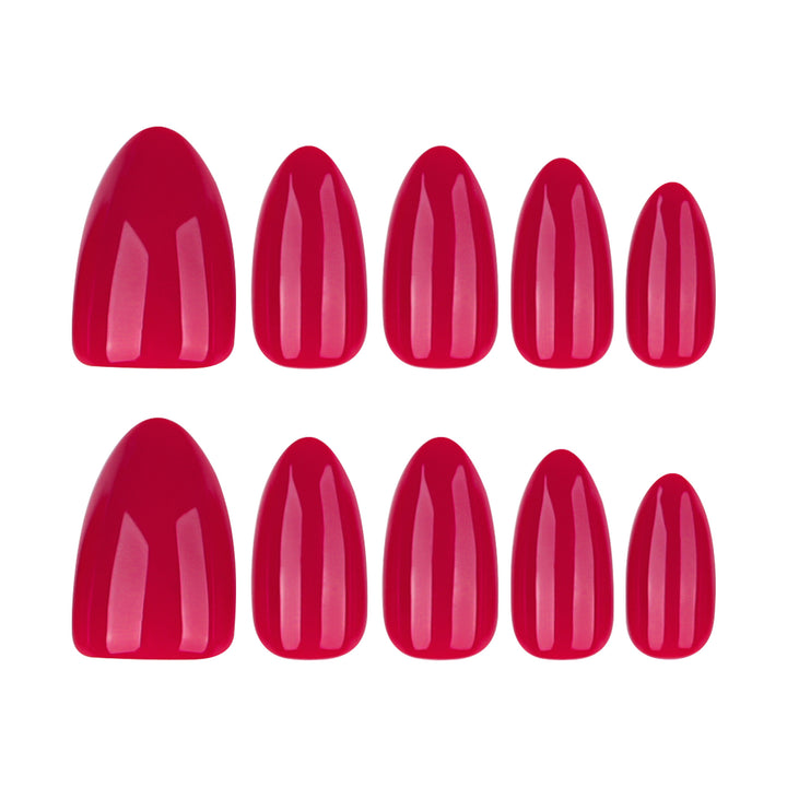 Artificial press-on nails in an elegant oval design Stornfield