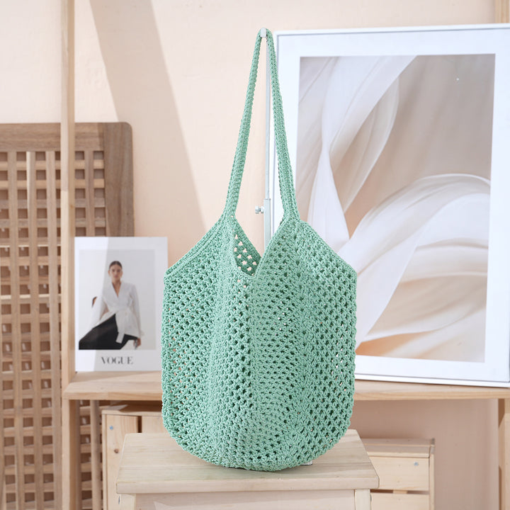 Handcrafted mesh tote bag Stornfield