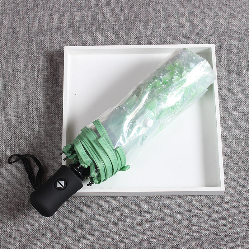 Women's elegant and portable umbrella with floral design Stornfield