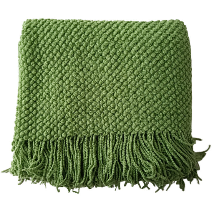 Cozy Knitted Throw