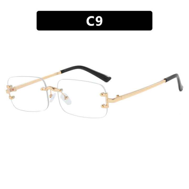 Ladies square sunglasses with high-quality metal frame Stornfield
