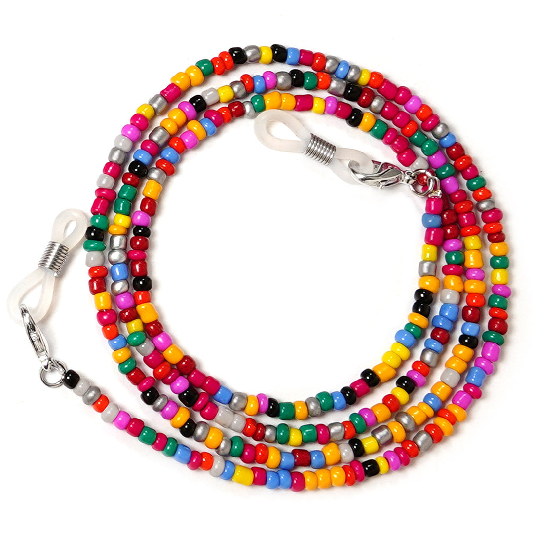 Multi-Pattern Beaded Eyewear Strap Stornfield