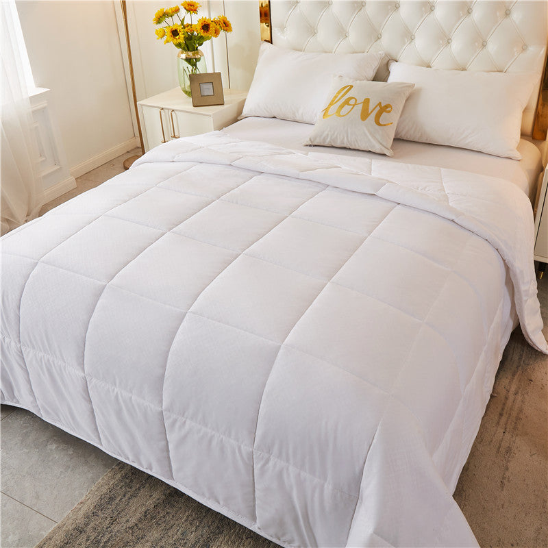 Ladies Allergy-Friendly Quilted Blanket with Breathable Microfiber Cover Stornfield