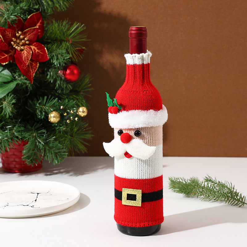 Christmas gift wine bottle sleeve Stornfield