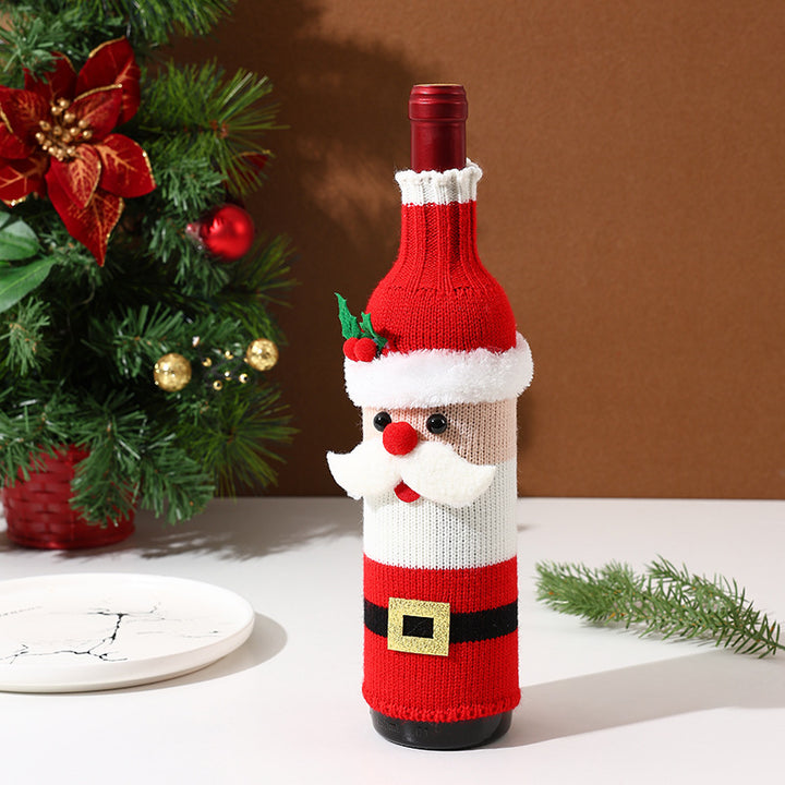 Christmas gift wine bottle sleeve Stornfield