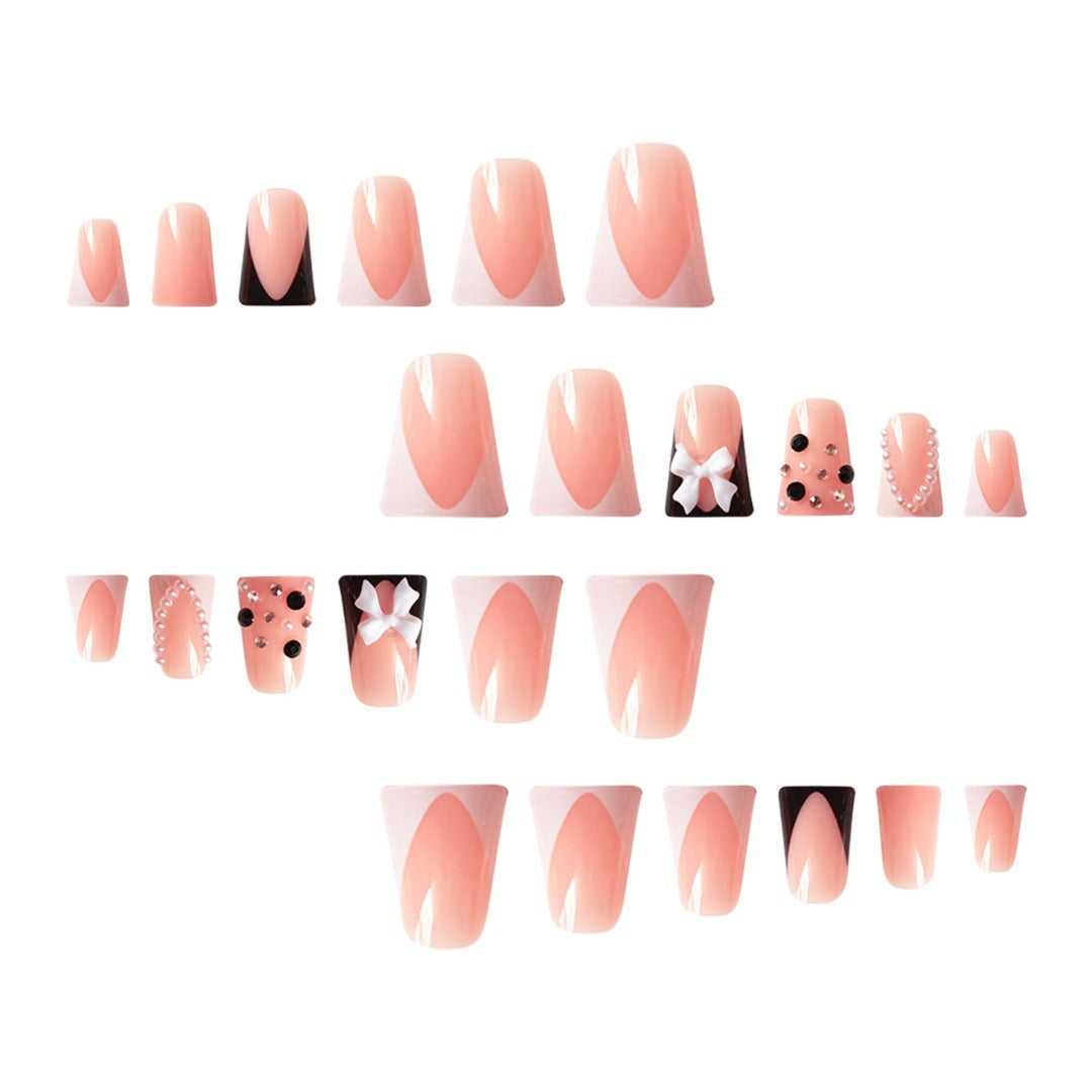 Decorative Acrylic Press-On Nail Extensions Stornfield