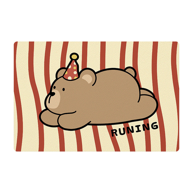 Playful Rabbit-Themed Area Rug