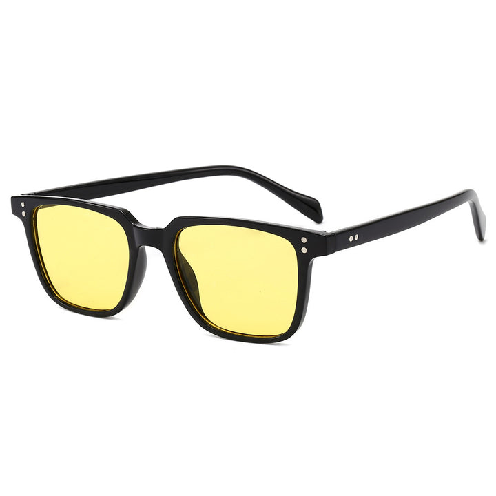 Ladies fashionable square sunglasses with unique lenses Stornfield