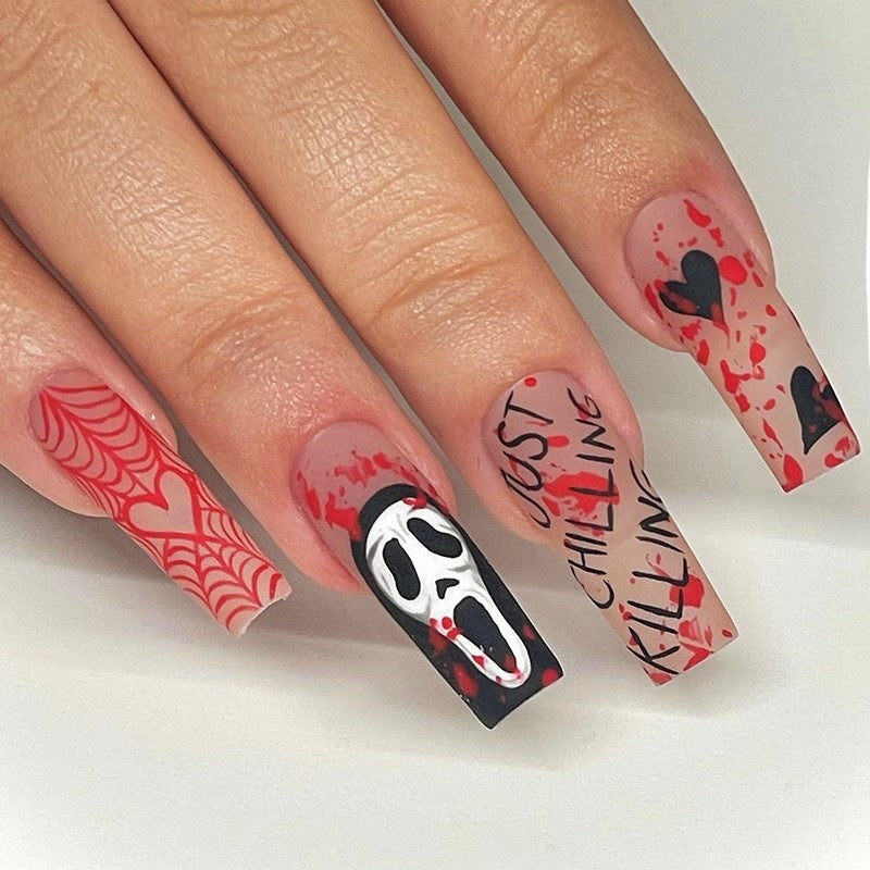 Creative Halloween Art Nail Set Stornfield