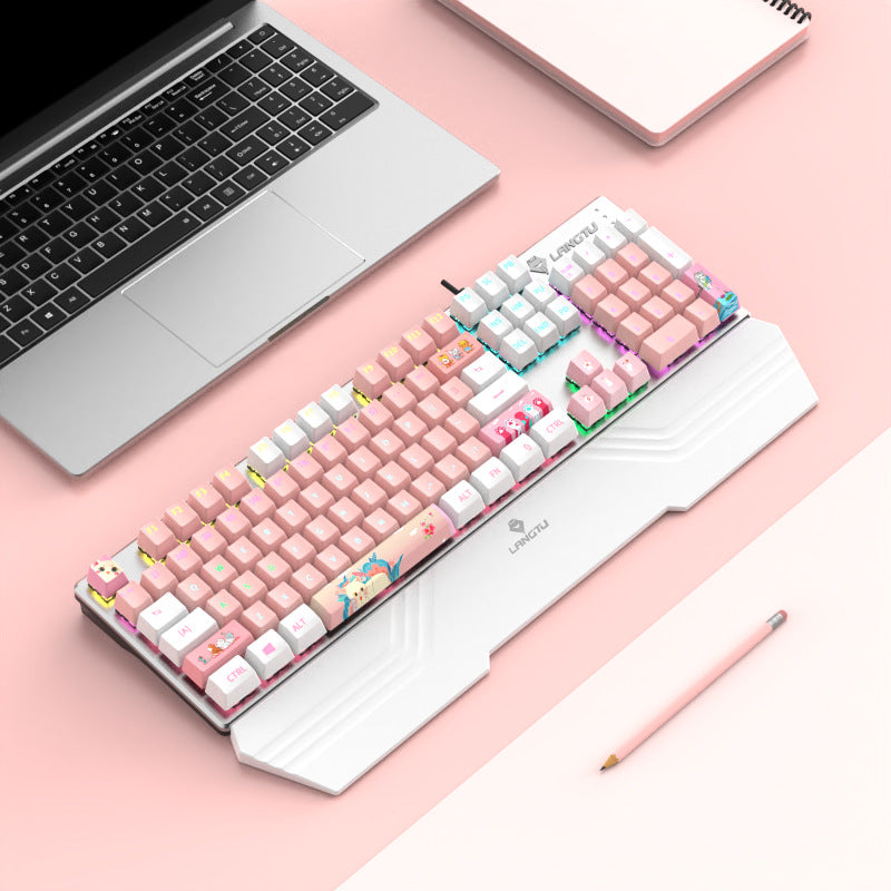Ergonomic RGB Mechanical Gaming Keyboard Stornfield