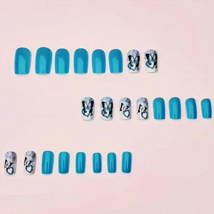 Artistic Butterfly Nail Art Design Stornfield