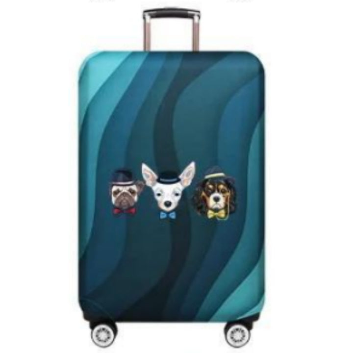 Ladies Hard Shell Suitcase with Playful Animal Design Stornfield