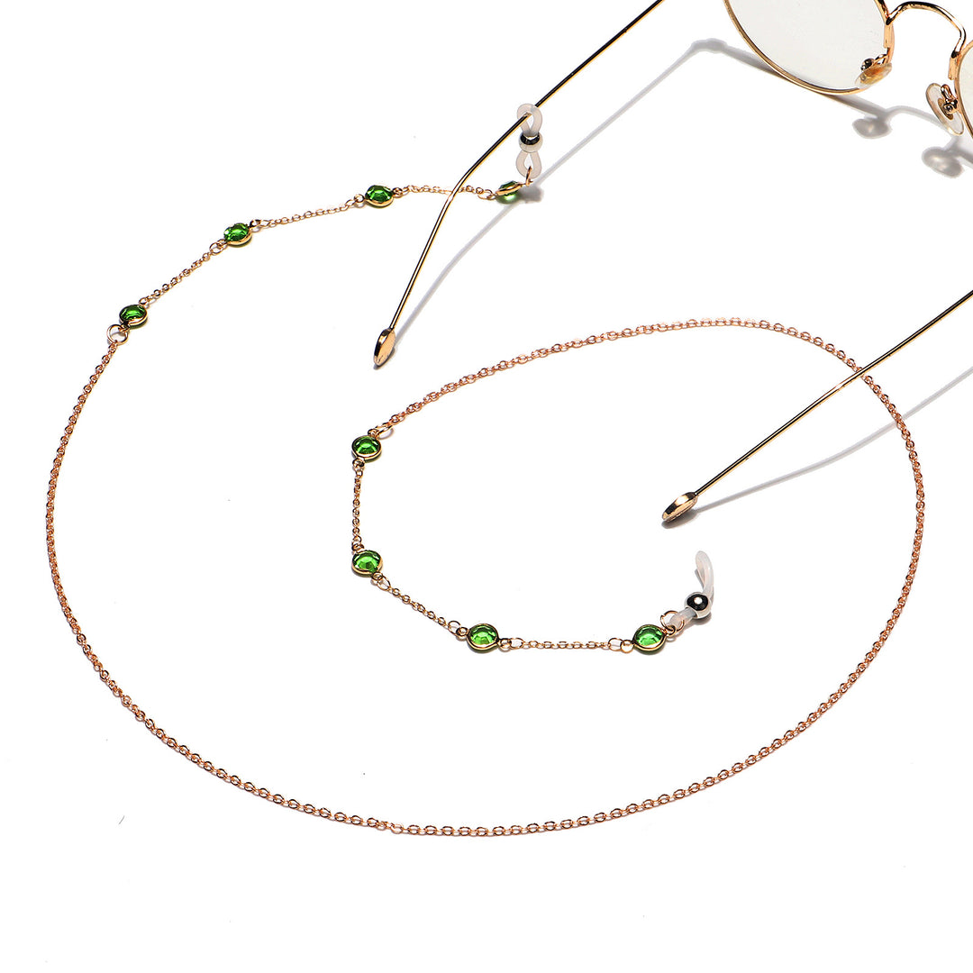 Elegant Gemstone Eyewear Chain Stornfield