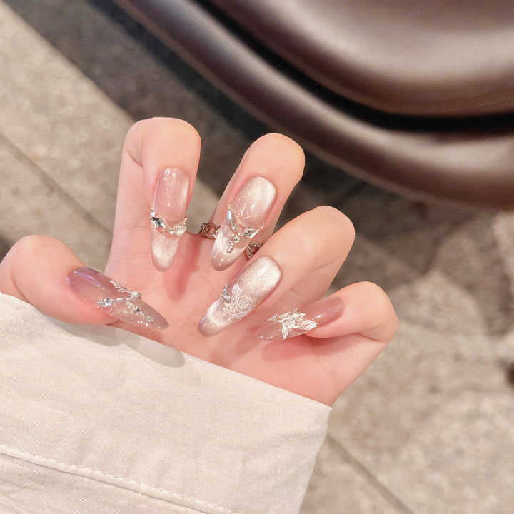 Decorative Press-On Nails Stornfield