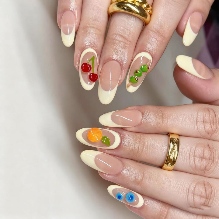 Artificial nails with exclusive spring design Stornfield