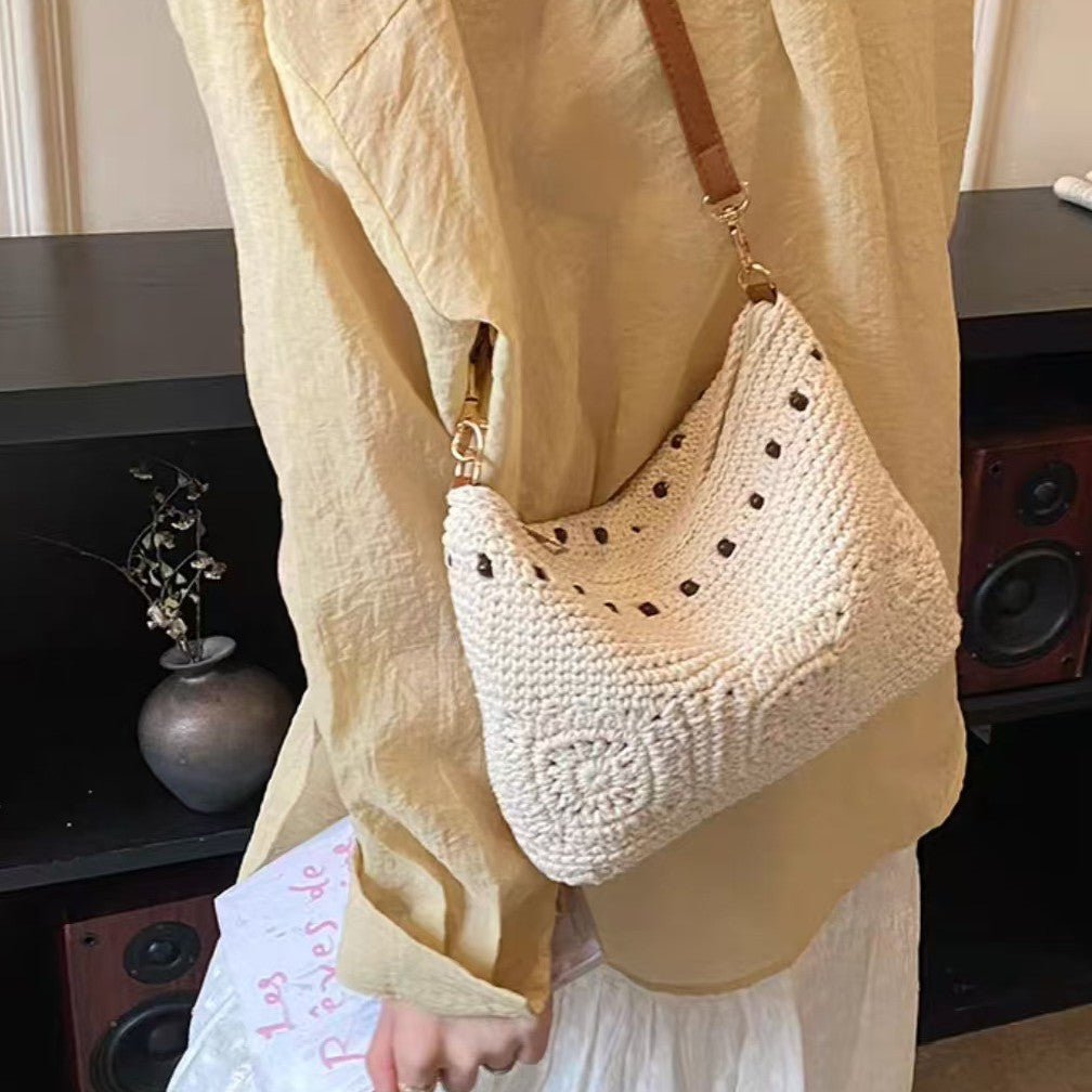 Handbag with Fine Crochet Patterns Stornfield