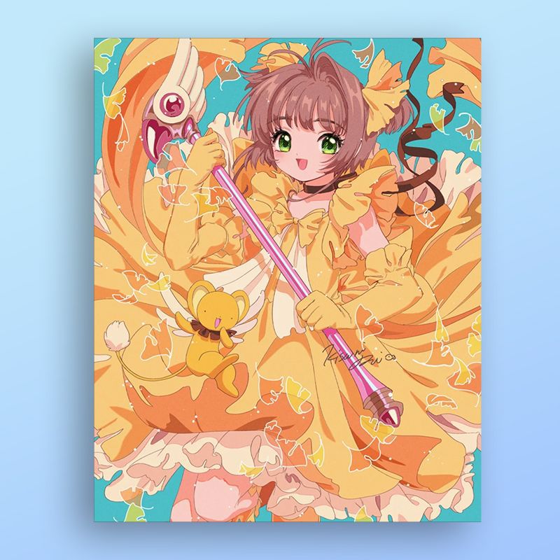 Anime-Inspired Illustration Art Print Stornfield