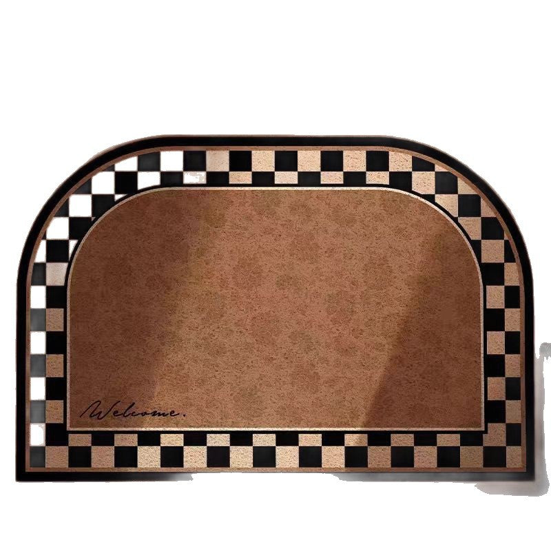 Decorative Floral Door Mat