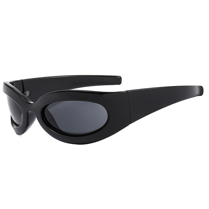 Women’s fashionable sunglasses with oval frame and modern finish Stornfield