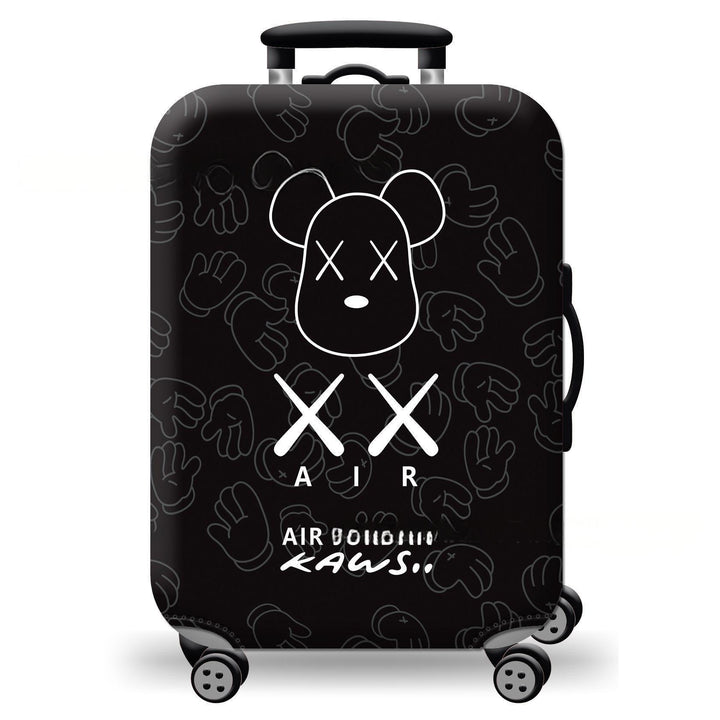 Unisex hard-shell suitcase with playful cat design Stornfield