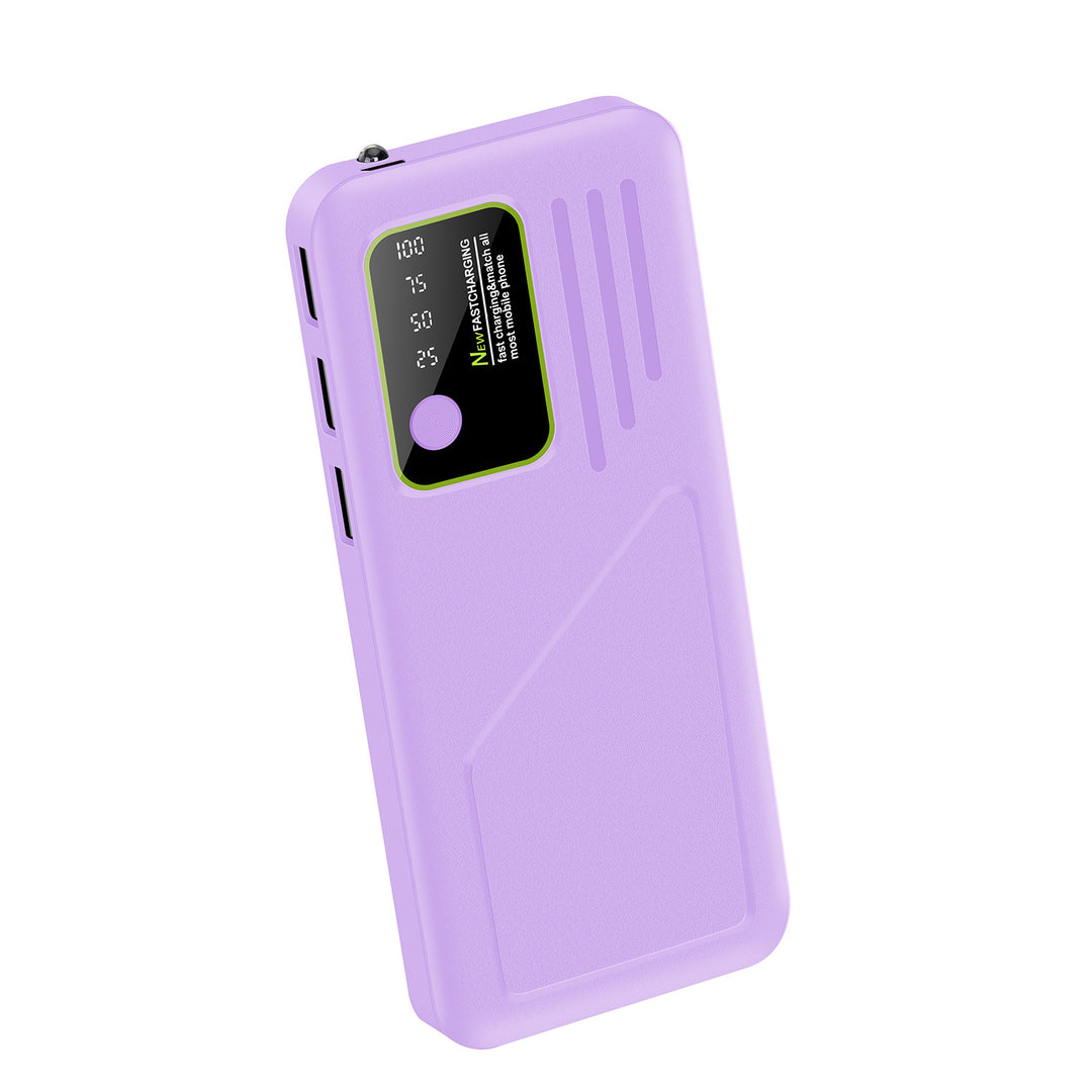 Portable power bank with digital charging display and intelligent fast charging Stornfield