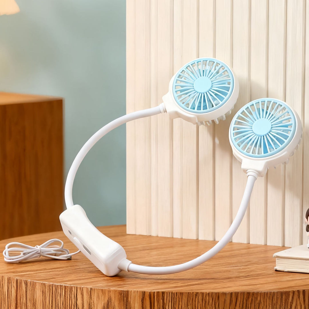 Women Portable Neck Fan with Flexible Design Stornfield