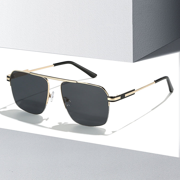 Men's Geometric Shield Sunglasses Stornfield