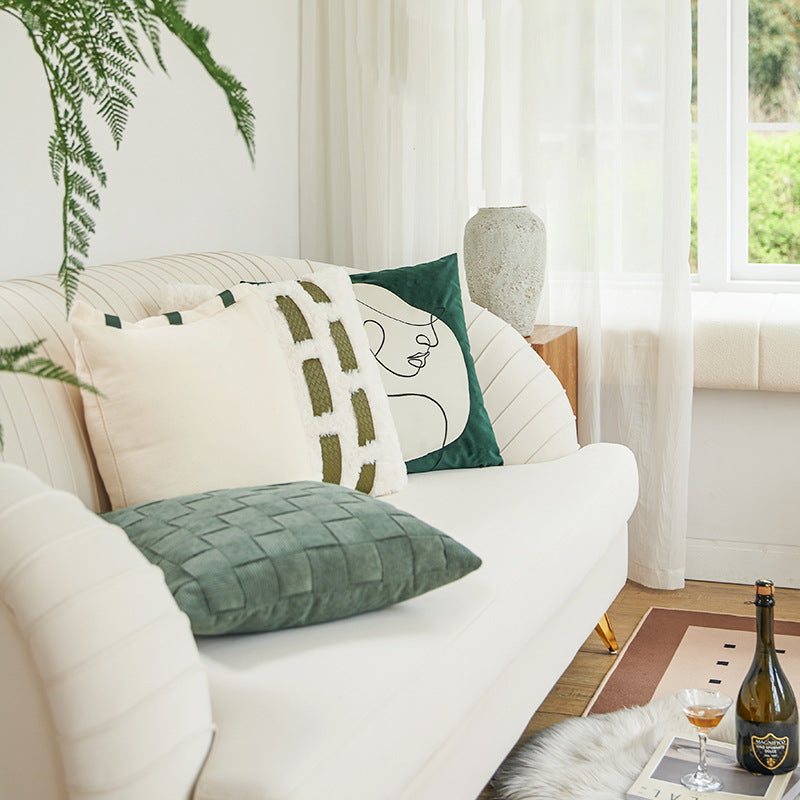 Women Decorative Pillowcase with modern minimalism and unique art design Stornfield