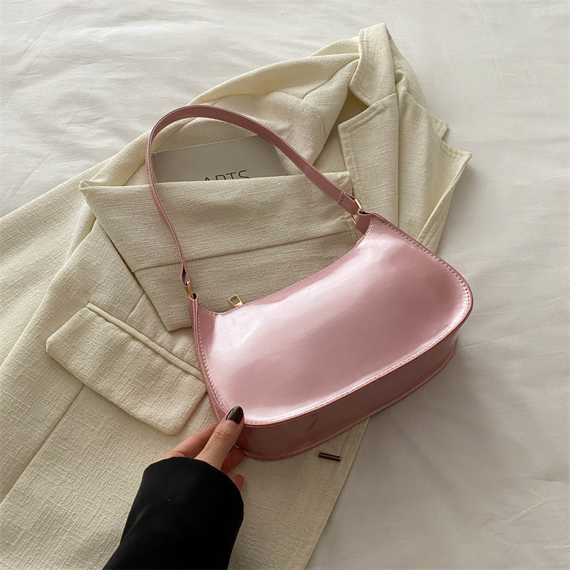 Chic Patent Leather Shoulder Bag Stornfield