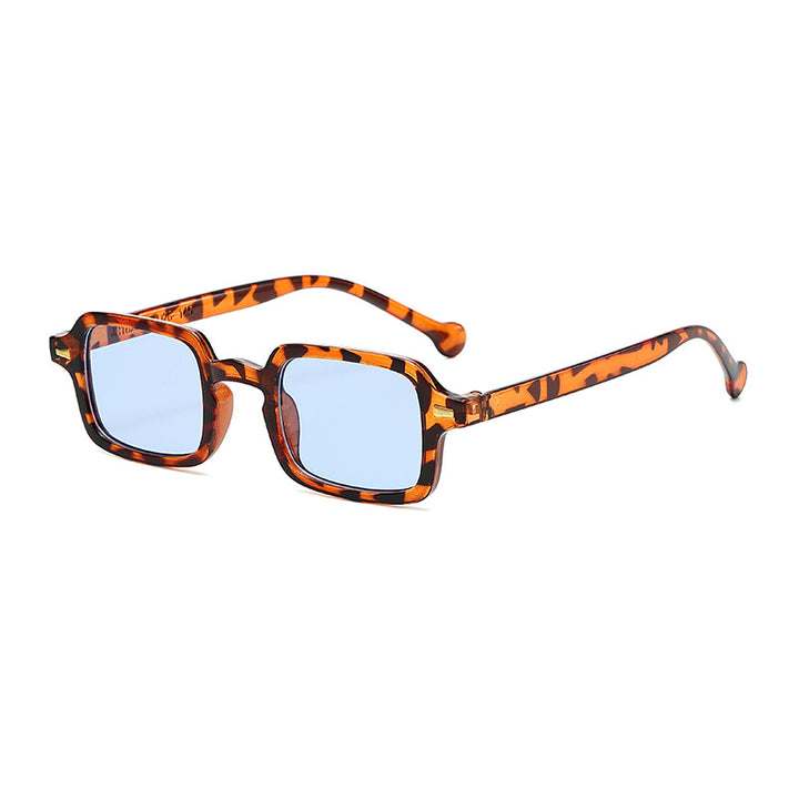 Women's geometric sunglasses with trendy animal print Stornfield