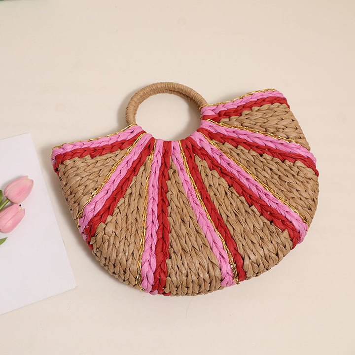 Trendy Tote Bag In Modern Wave Pattern Stornfield