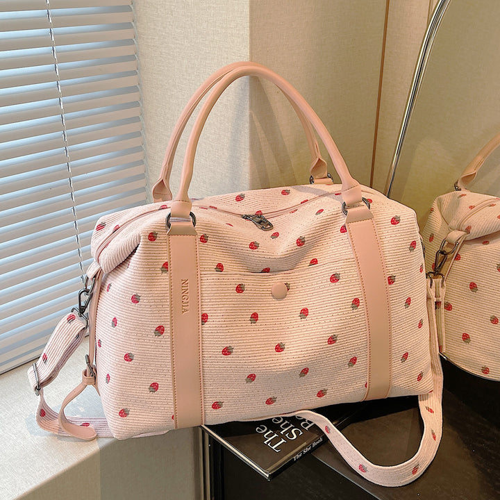 Stylish Quilted Weekend Duffle Bag Stornfield