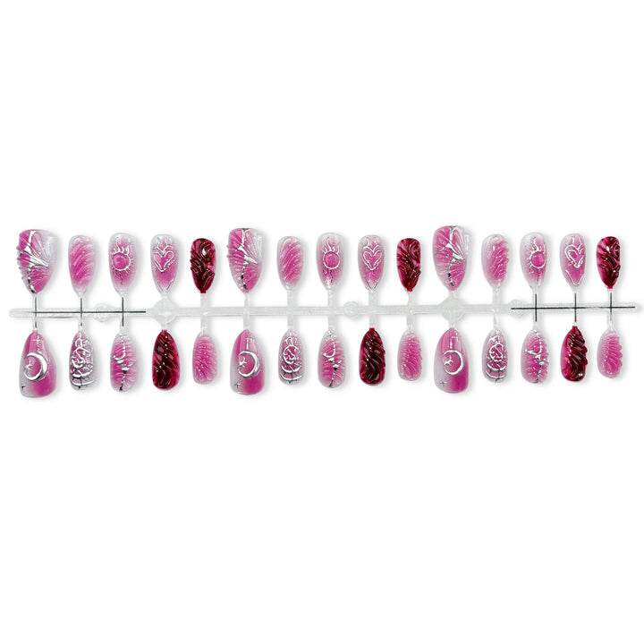 Decorative Press-On Nail Art Set 1790746070