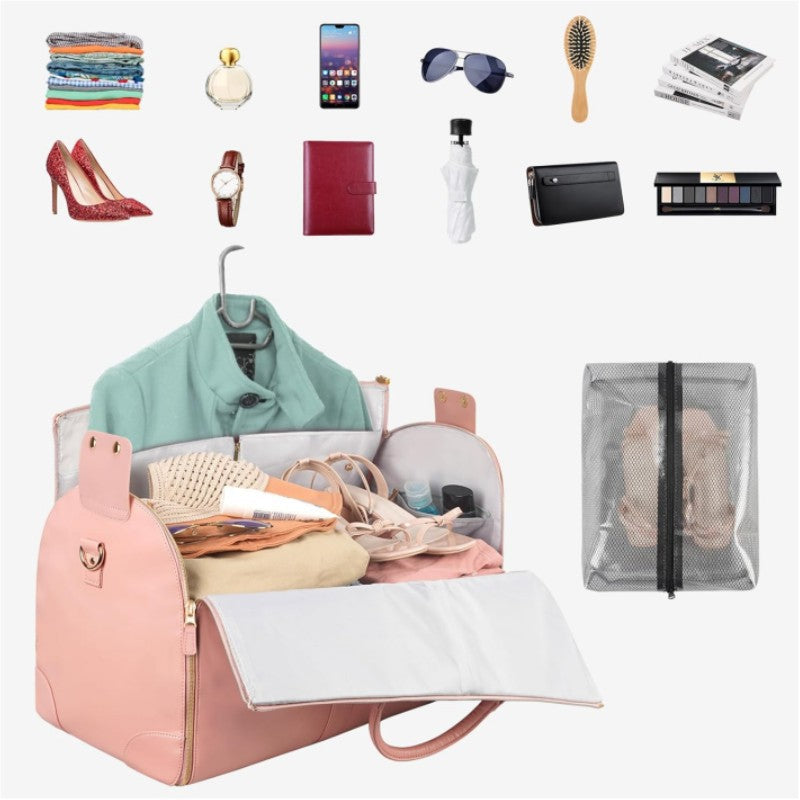Elegant Travel Bag with Versatile Compartments Stornfield