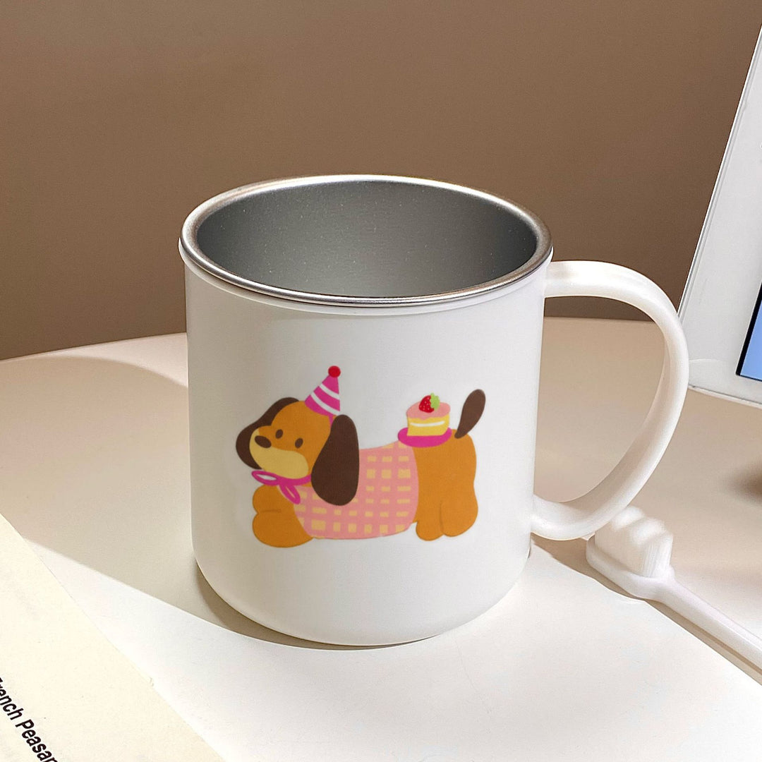 Ceramic mug with charming dog motif Stornfield