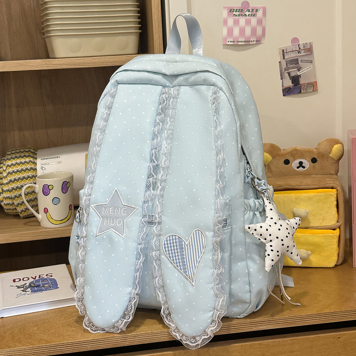 Playful Decorative Patchwork Backpack Stornfield