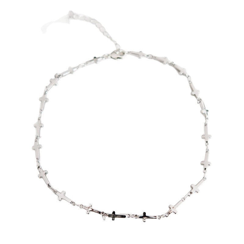 Minimalist Cross Design Chain Necklace Stornfield