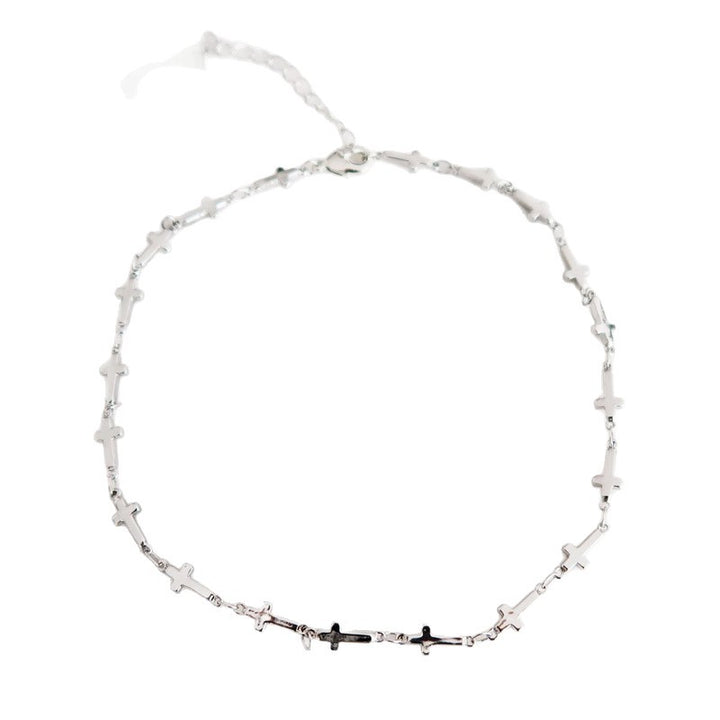Minimalist Cross Design Chain Necklace Stornfield