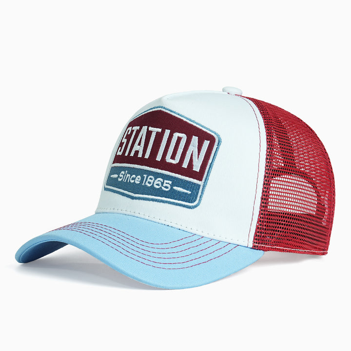 Women Breathable Trucker Cap with Vintage Design Stornfield