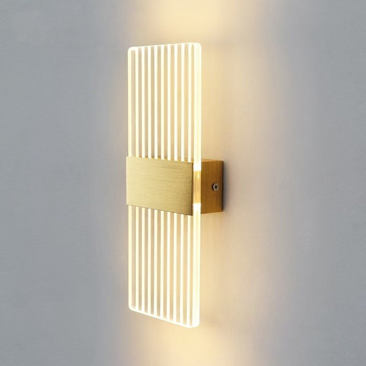Contemporary Crystal Wall Sconce