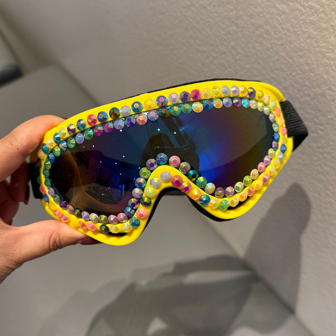 Ladies Ski Goggles with Sparkling Crystal Frame Stornfield
