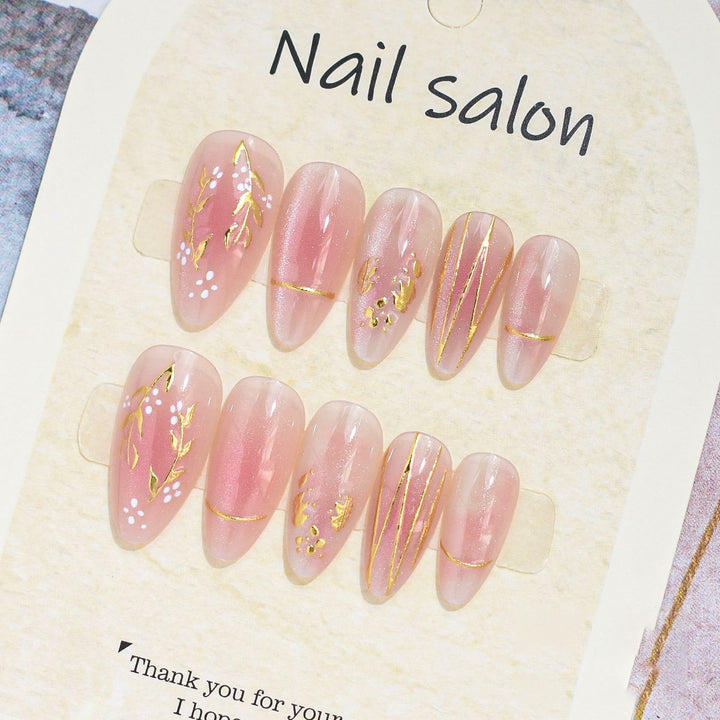 Versatile Press-On Nail Art Set Stornfield