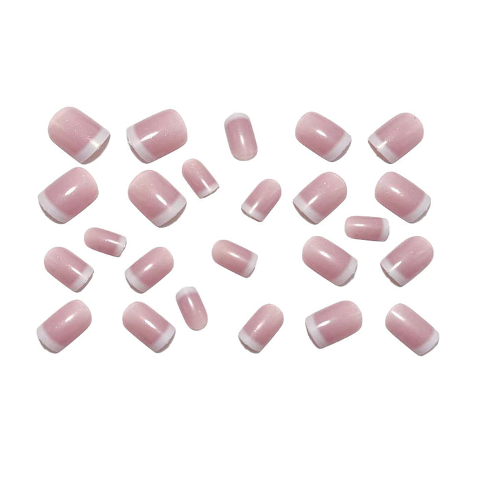 Artificial Nails in Elegant French Tip Style Stornfield