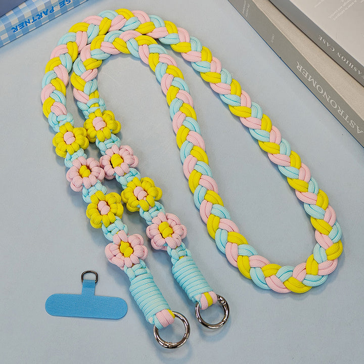 Creative Floral Design Braided Utility Leash Stornfield