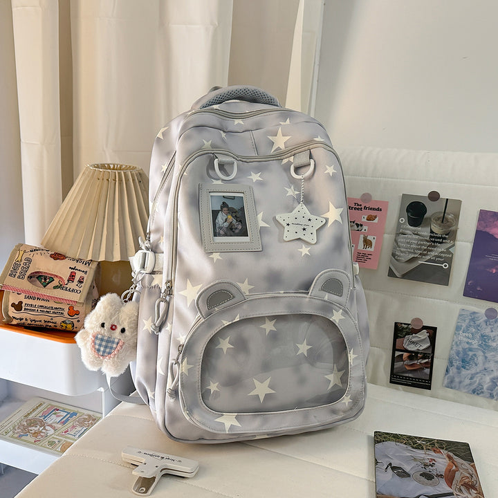 Backpack with Cute Applications and Thoughtful Storage Stornfield