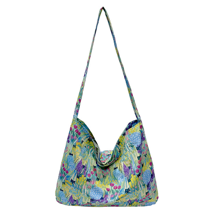 WoFloral Print Hobo Handbag Stornfield