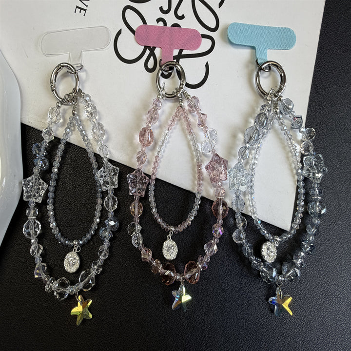 Elegant Beaded Charm Keychain Stornfield 1790135855